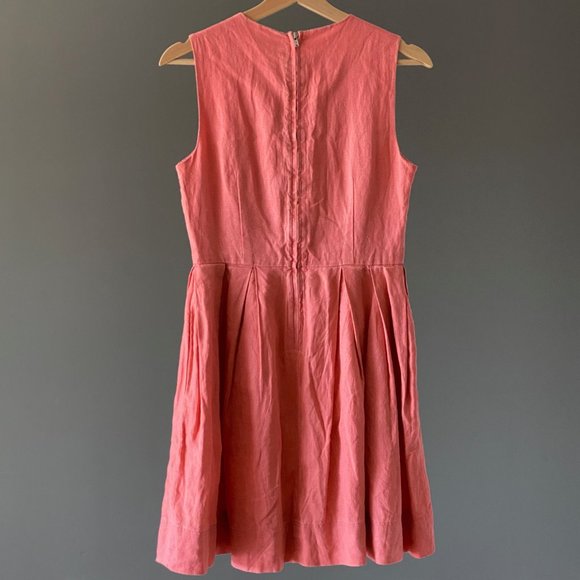 GAP Linen A-line Dress with Pockets - Picture 2 of 5